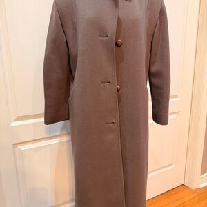 100% Wool VINTAGE PIAF Trench Coat
